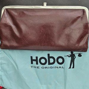 Hobo Lauren brown clutch wallet
